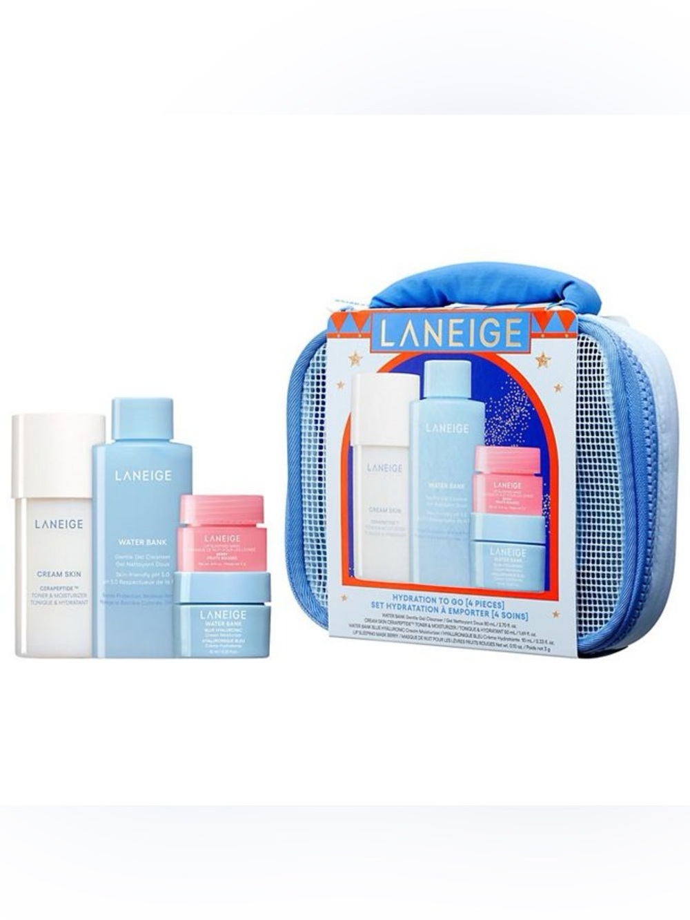 LANEIGE Hydration To Go 4-Piece Set - Travel Kit